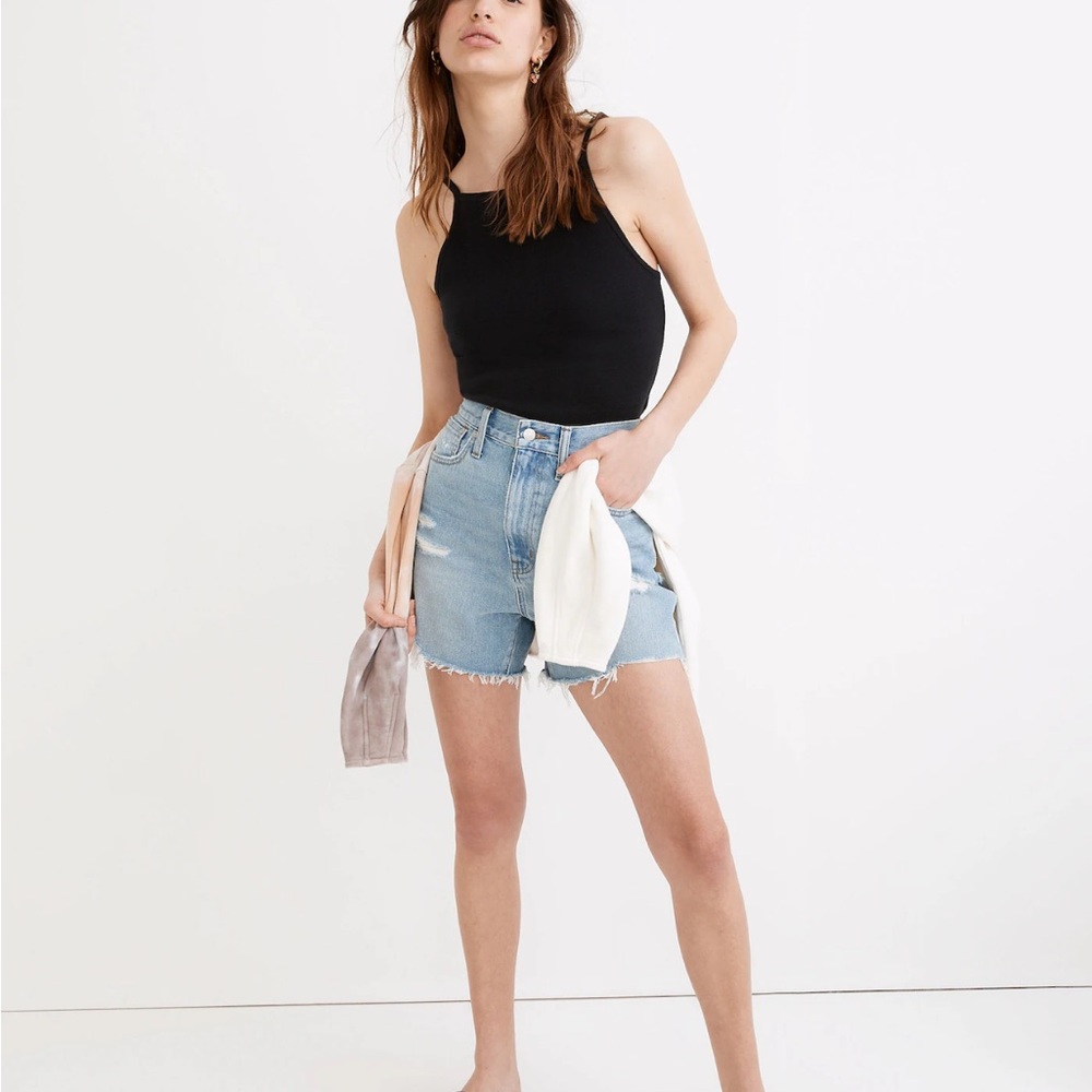 Madewell | The Momjean Short, size 25